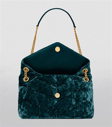 ysl bag velvet|YSL small puffer bag.